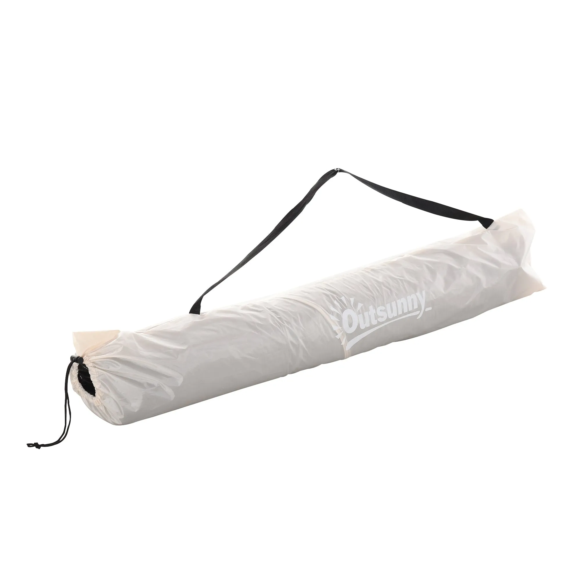 1-2 Man Pop-Up Beach Tent, Sun Shelter UV 20  Protection w/ Long Floor Mesh Windows Sandbags Carry Bag Summer Hut House
