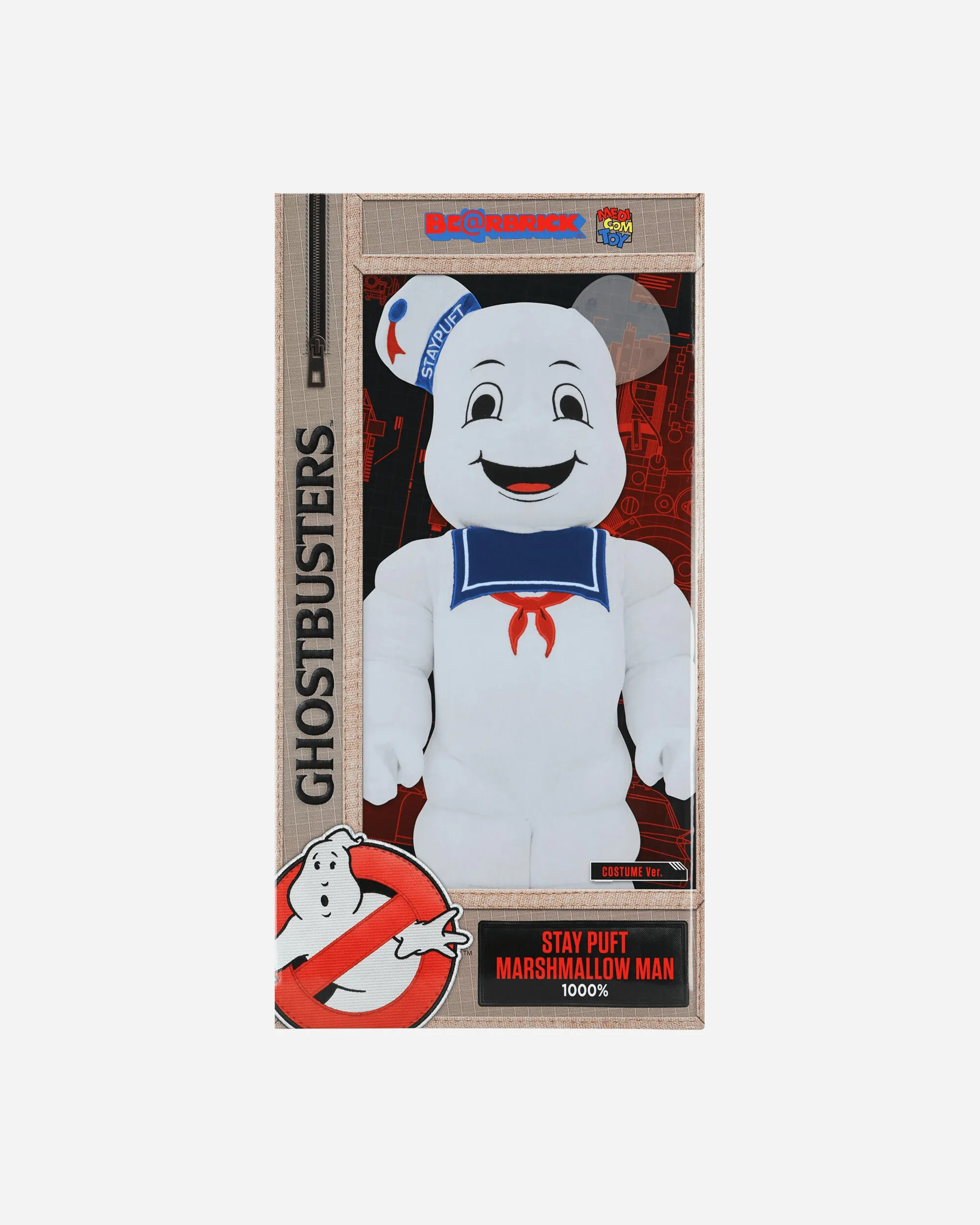 1000% Stay Puft Marshmallow Man Costume Be@rbrick Multicolor