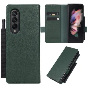 2-in-1 Magnetic Detachable Leather Cover for Samsung Galaxy z Fold 3