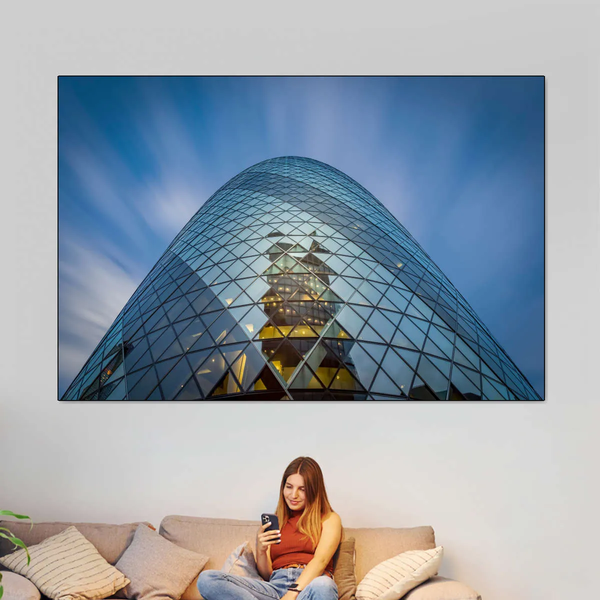 30 St Mary Axe In London Wall Art