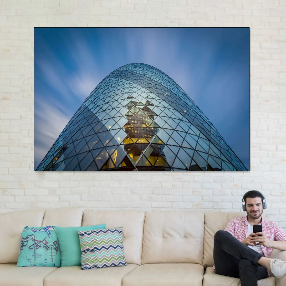 30 St Mary Axe In London Wall Art