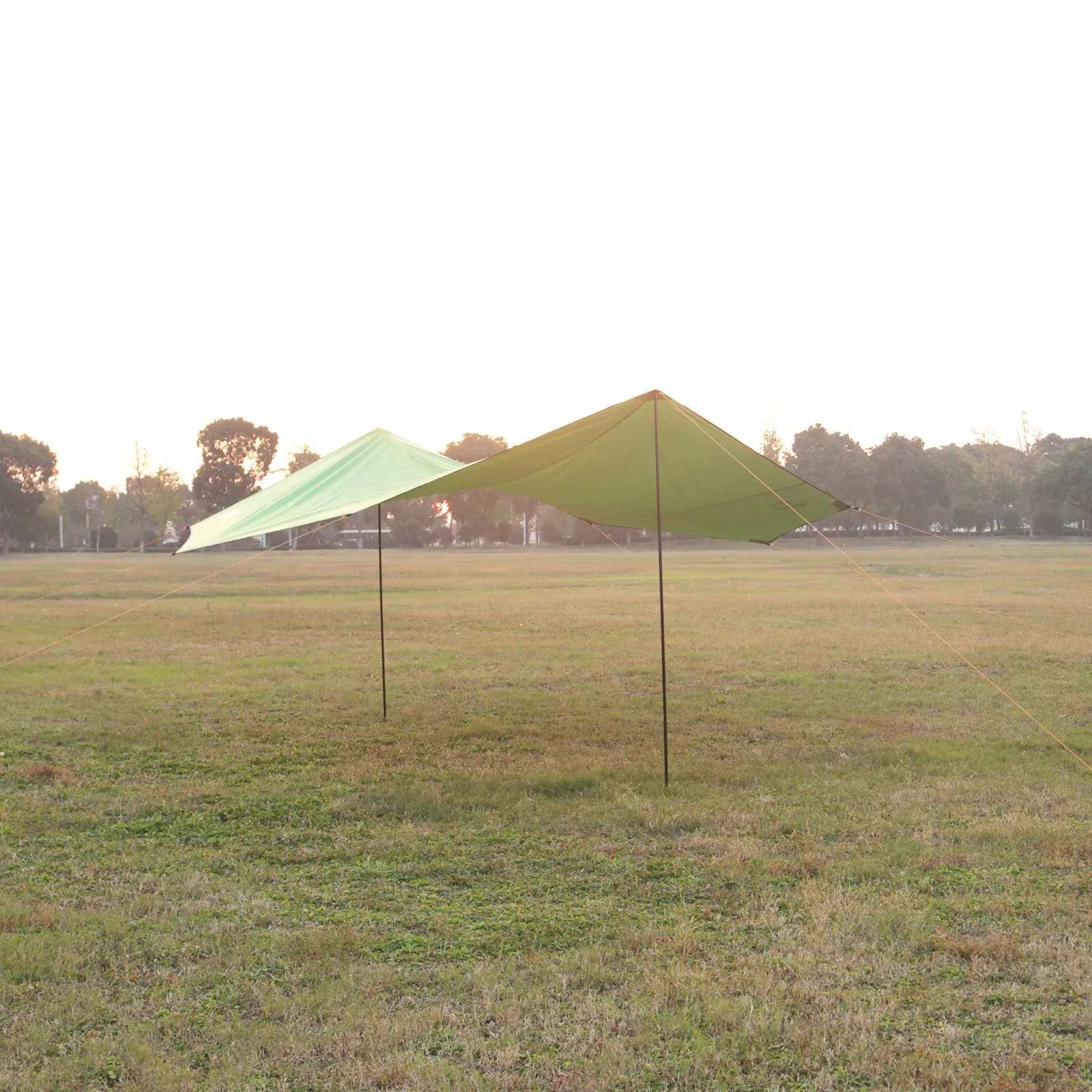 5*5*2.5m Large Camping Sun Shelter Waterproof Beach Tarp Tent Portable Canopy Awning Sunshade-USA