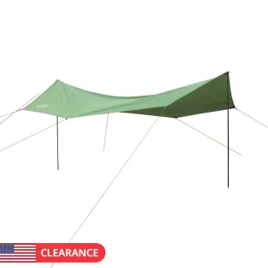 5*5*2.5m Large Camping Sun Shelter Waterproof Beach Tarp Tent Portable Canopy Awning Sunshade-USA