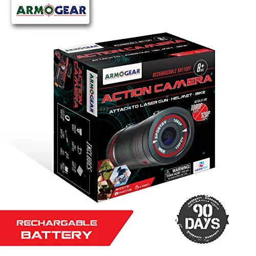 Armogear Kids Action Camera With Video Recording Camera Mount Sports Accessory