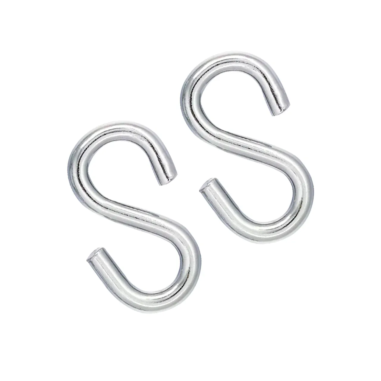 Bliss Hammocks HA-SHKS Set of 2 S-Hooks | For Use W/ Hammock & Hammock Chairs