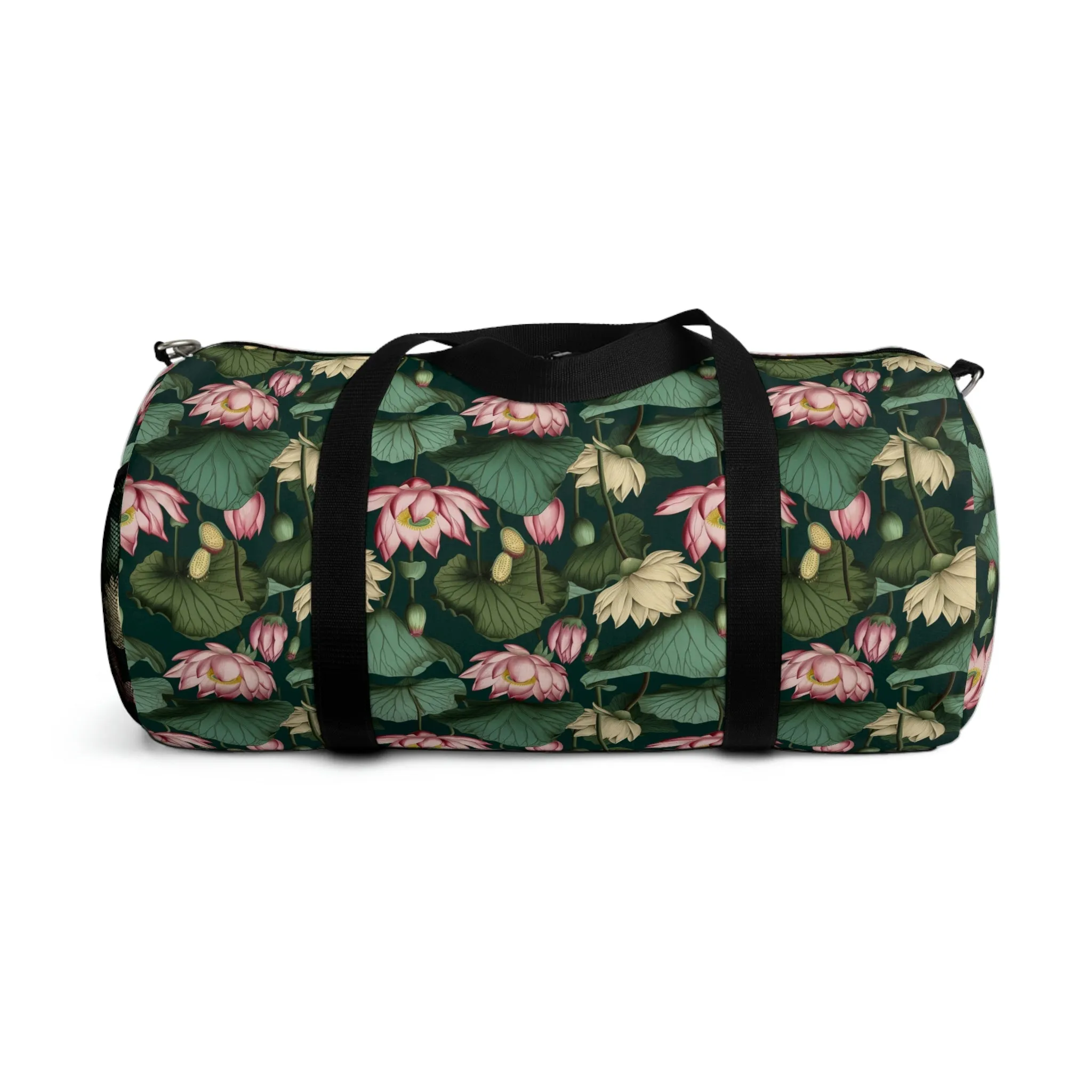 BOHO Lotus Lily Pad Duffel Bag - Take a trip back to the 60's with this hippy inspired fairycore duffle