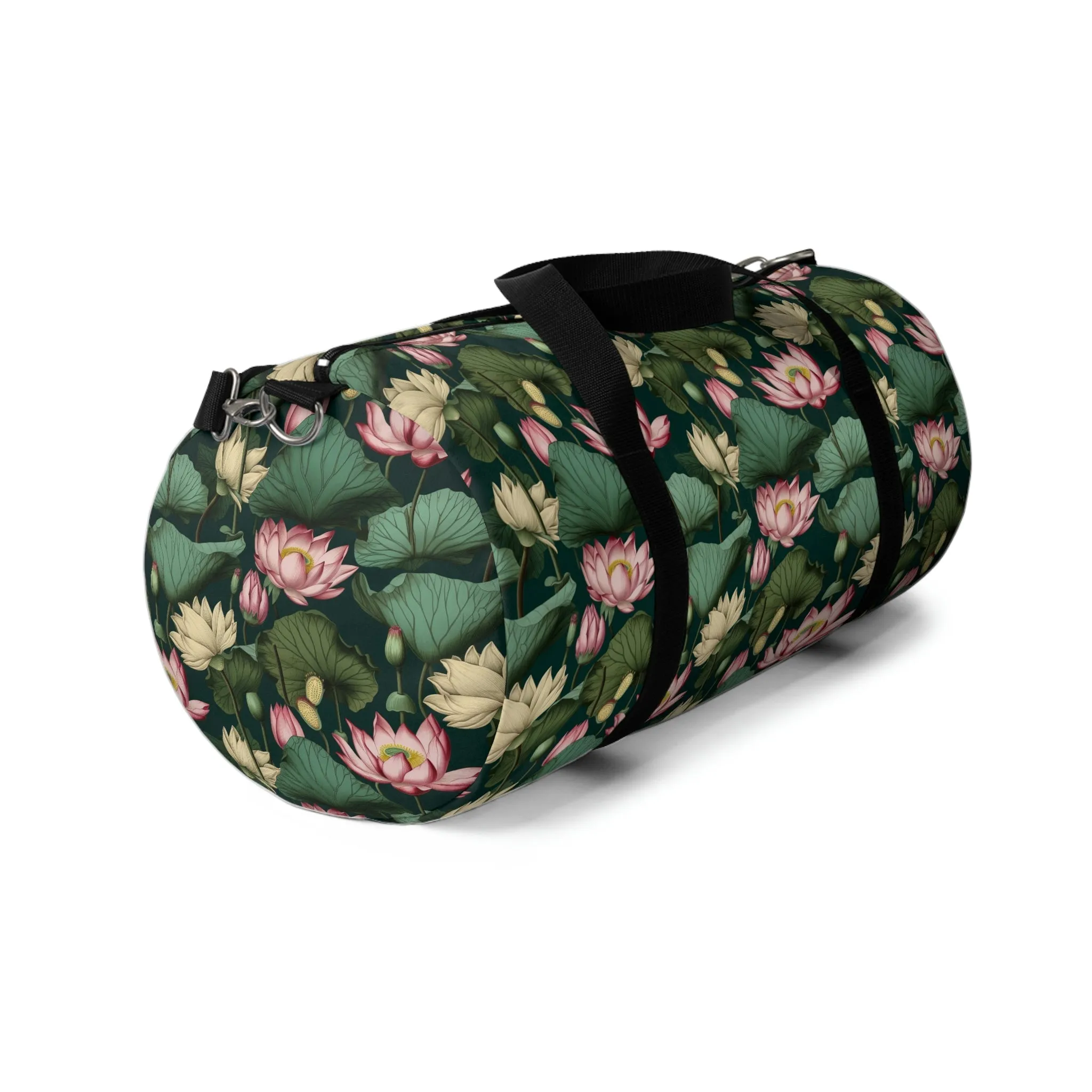 BOHO Lotus Lily Pad Duffel Bag - Take a trip back to the 60's with this hippy inspired fairycore duffle