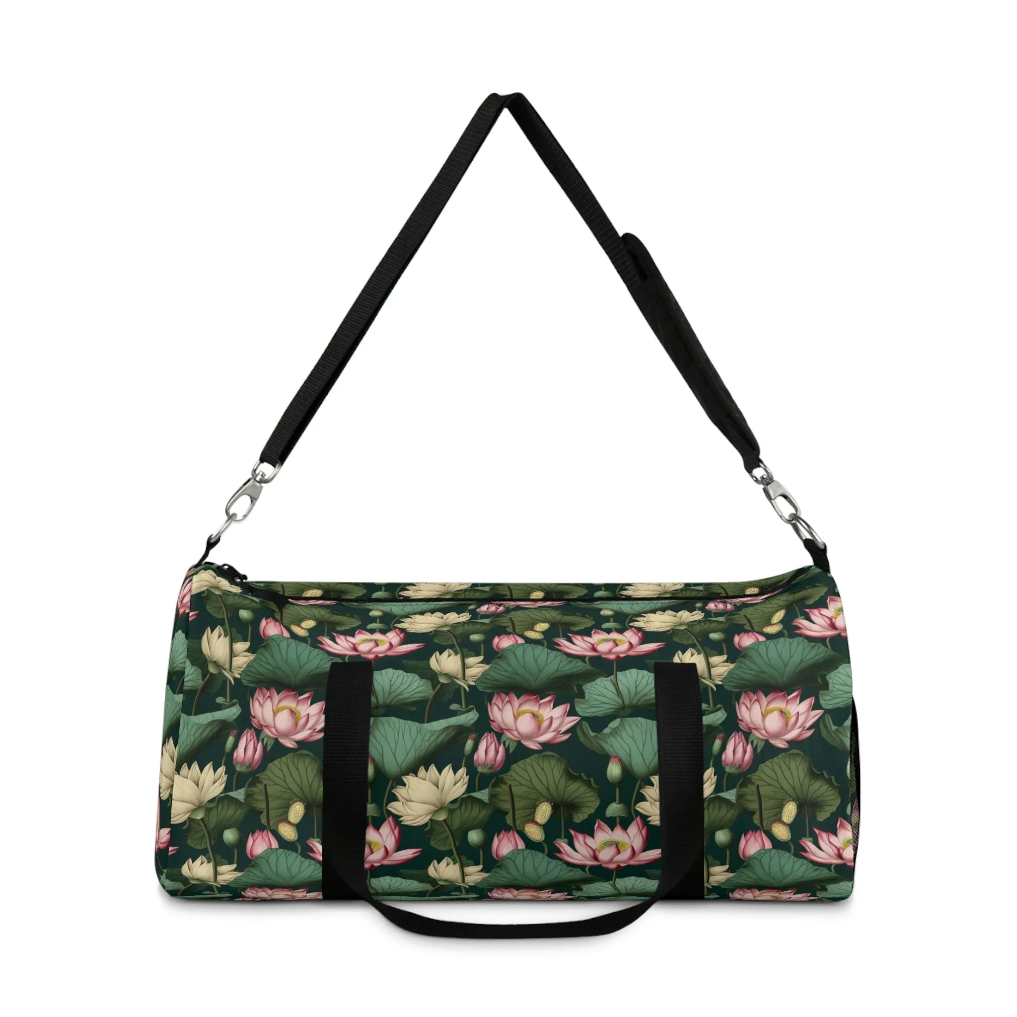 BOHO Lotus Lily Pad Duffel Bag - Take a trip back to the 60's with this hippy inspired fairycore duffle