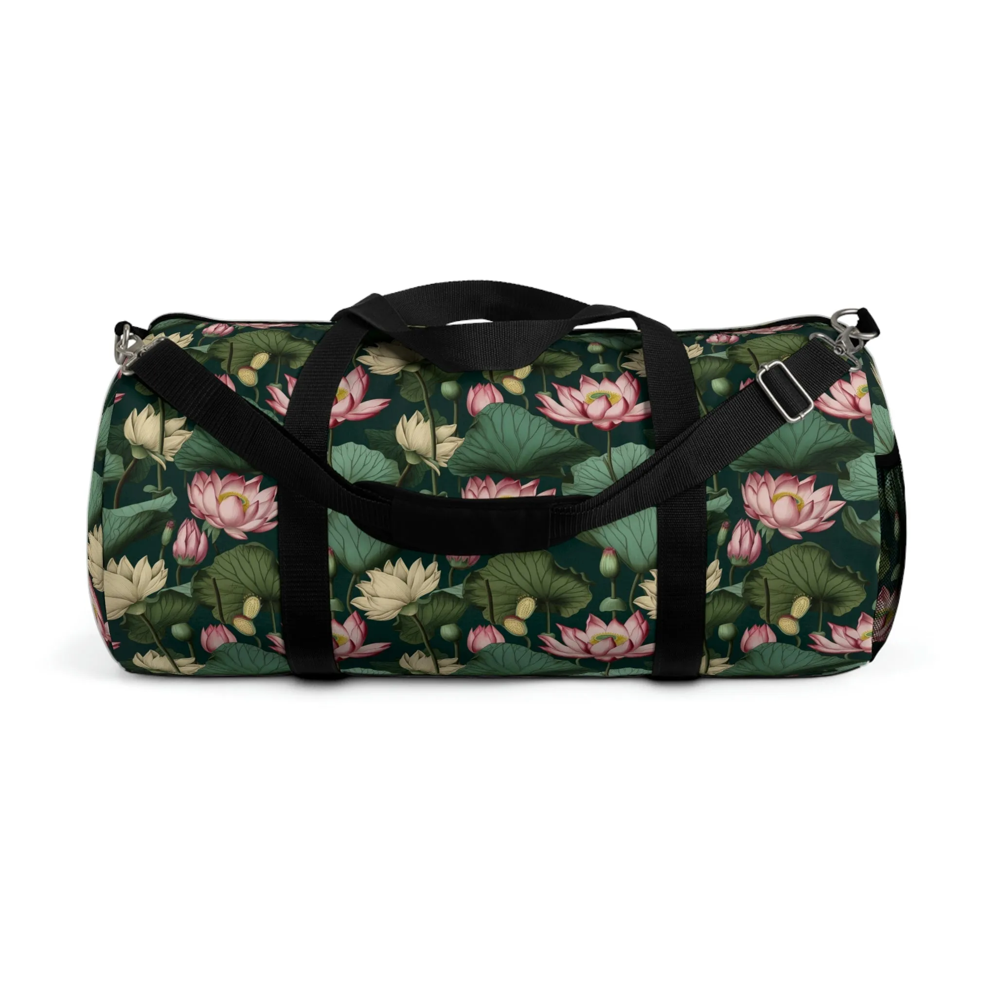 BOHO Lotus Lily Pad Duffel Bag - Take a trip back to the 60's with this hippy inspired fairycore duffle