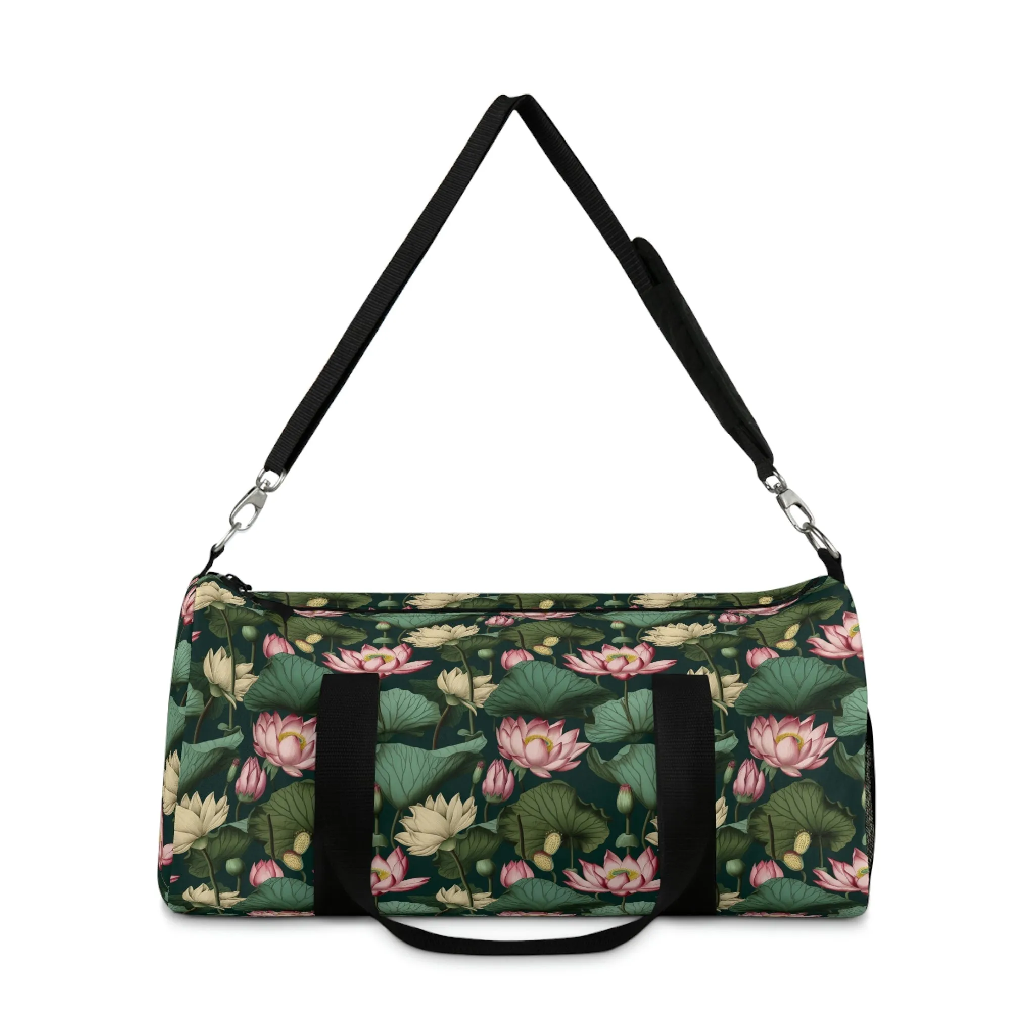 BOHO Lotus Lily Pad Duffel Bag - Take a trip back to the 60's with this hippy inspired fairycore duffle