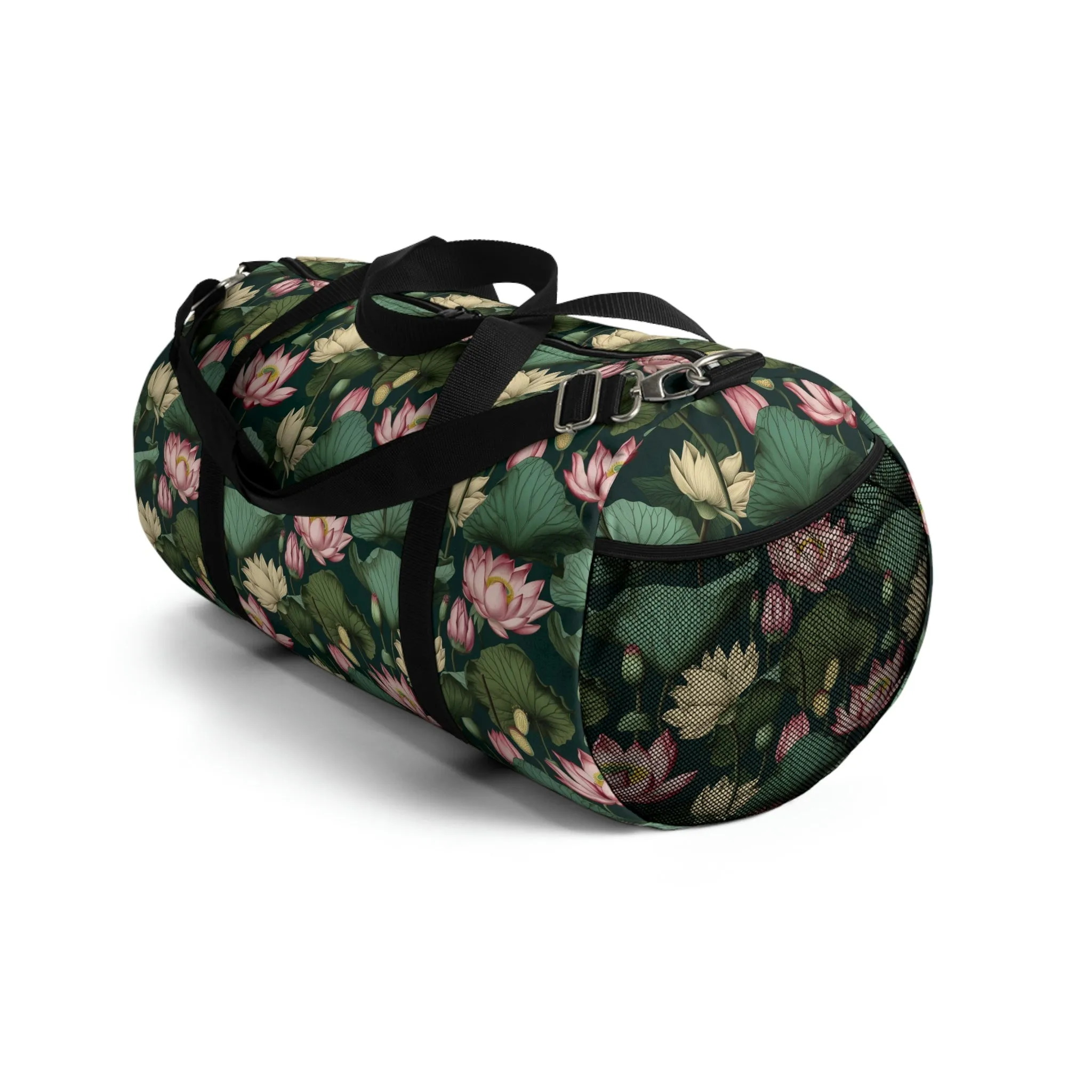 BOHO Lotus Lily Pad Duffel Bag - Take a trip back to the 60's with this hippy inspired fairycore duffle