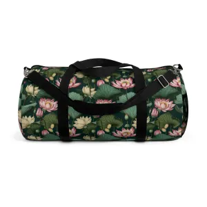 BOHO Lotus Lily Pad Duffel Bag - Take a trip back to the 60's with this hippy inspired fairycore duffle