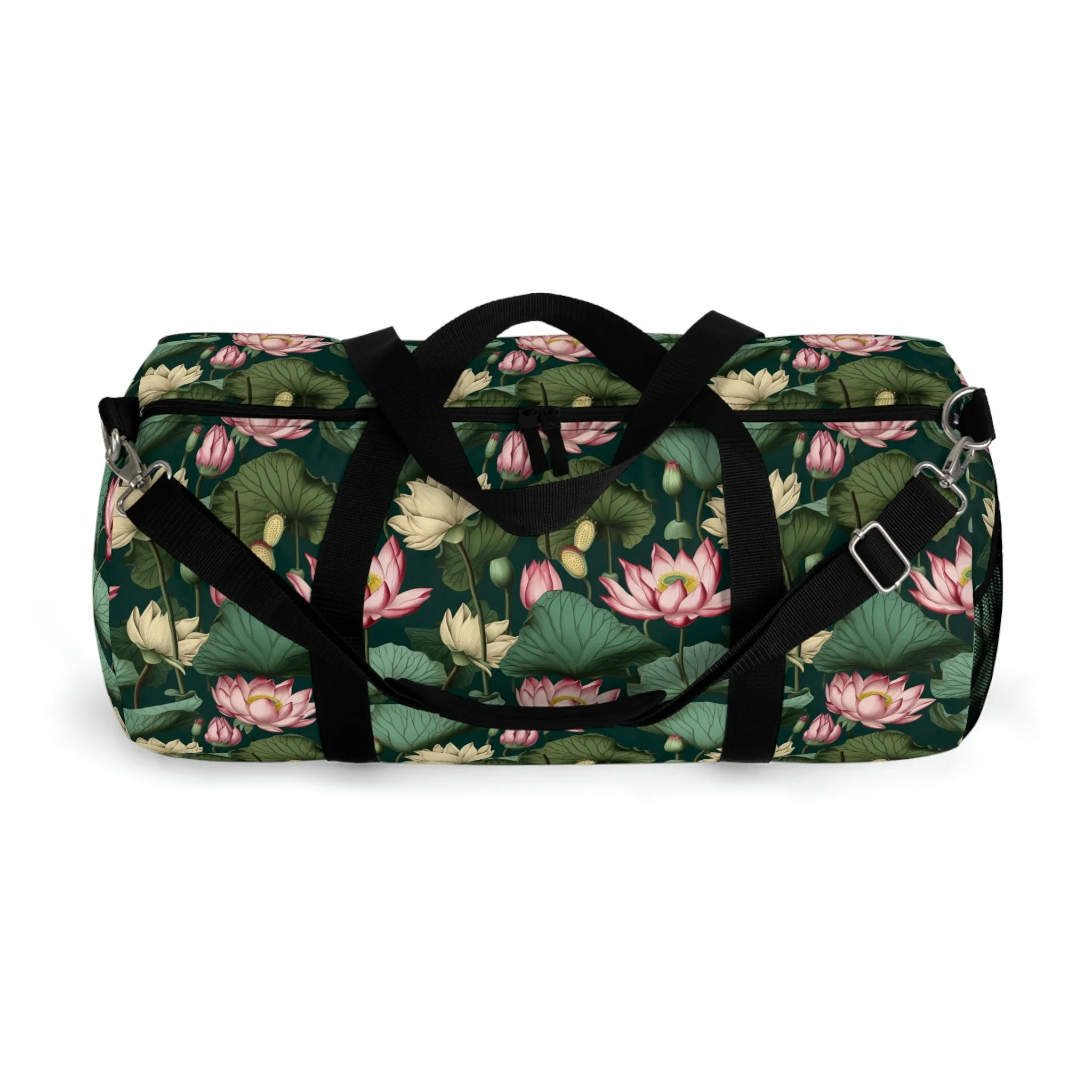 BOHO Lotus Lily Pad Duffel Bag - Take a trip back to the 60's with this hippy inspired fairycore duffle