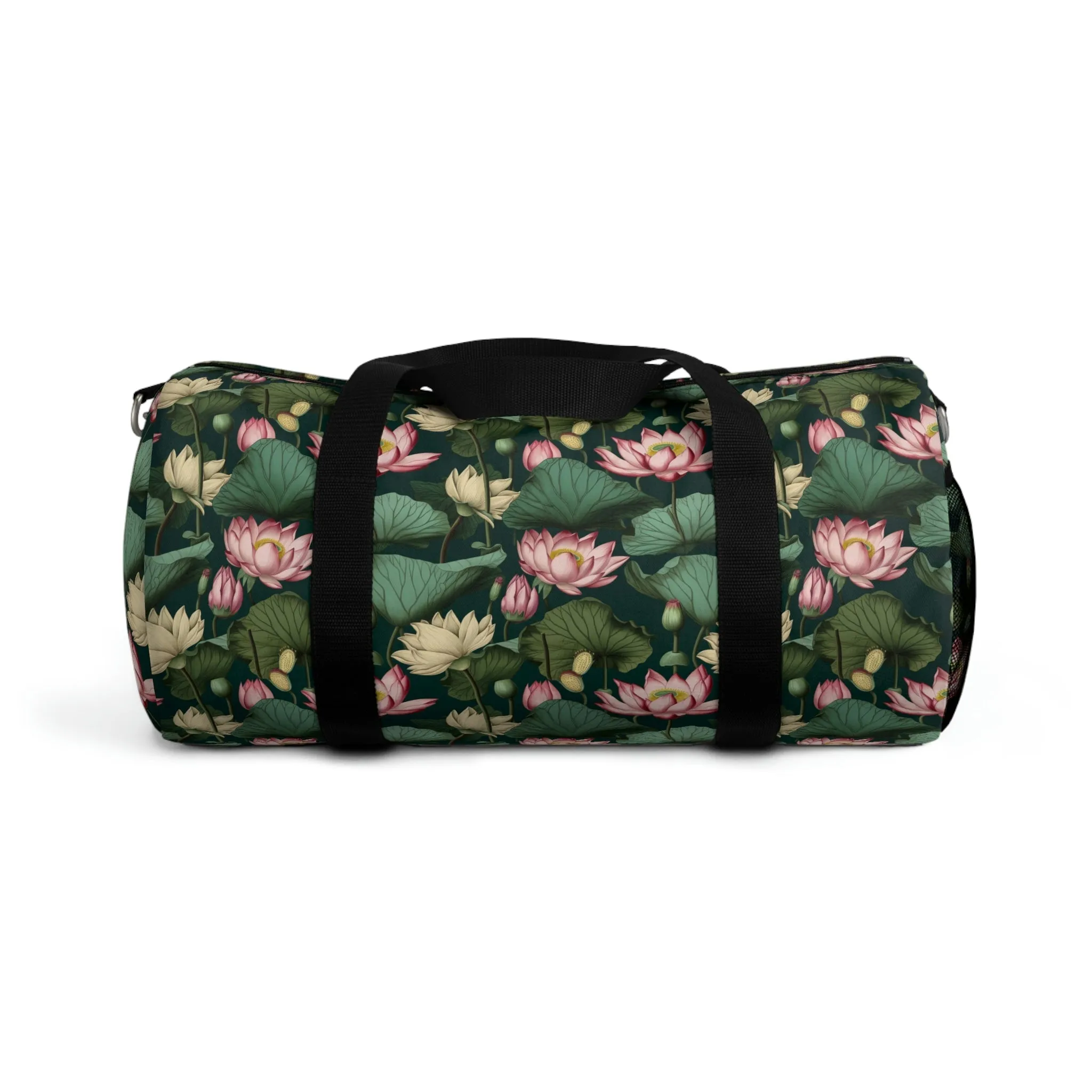 BOHO Lotus Lily Pad Duffel Bag - Take a trip back to the 60's with this hippy inspired fairycore duffle