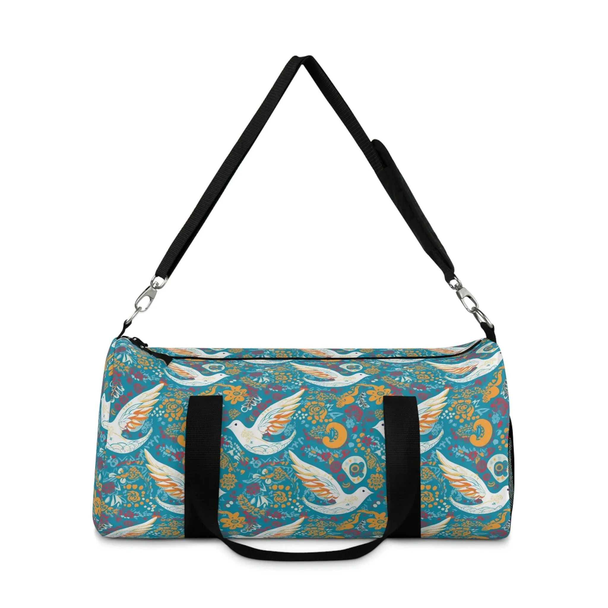 BOHO Peace Dove Duffel Bag - Take a trip back to the 60's with this hippy inspired fairycore duffle
