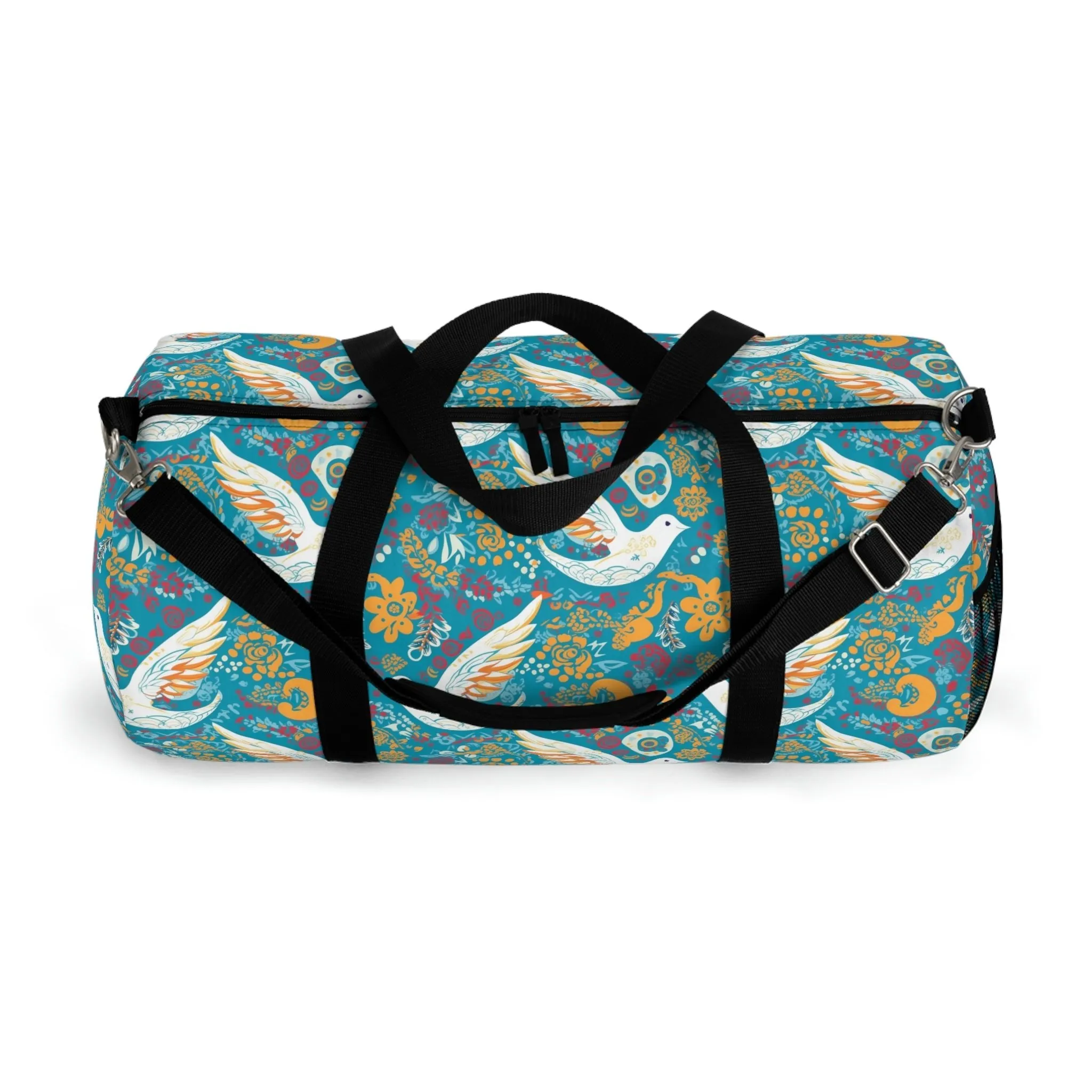 BOHO Peace Dove Duffel Bag - Take a trip back to the 60's with this hippy inspired fairycore duffle