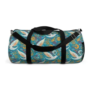 BOHO Peace Dove Duffel Bag - Take a trip back to the 60's with this hippy inspired fairycore duffle