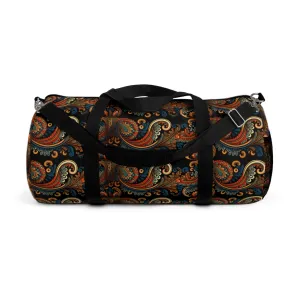 BOHO Vintage Paisley Duffel Bag - Take a trip back to the 60's with this hippy inspired fairycore duffle
