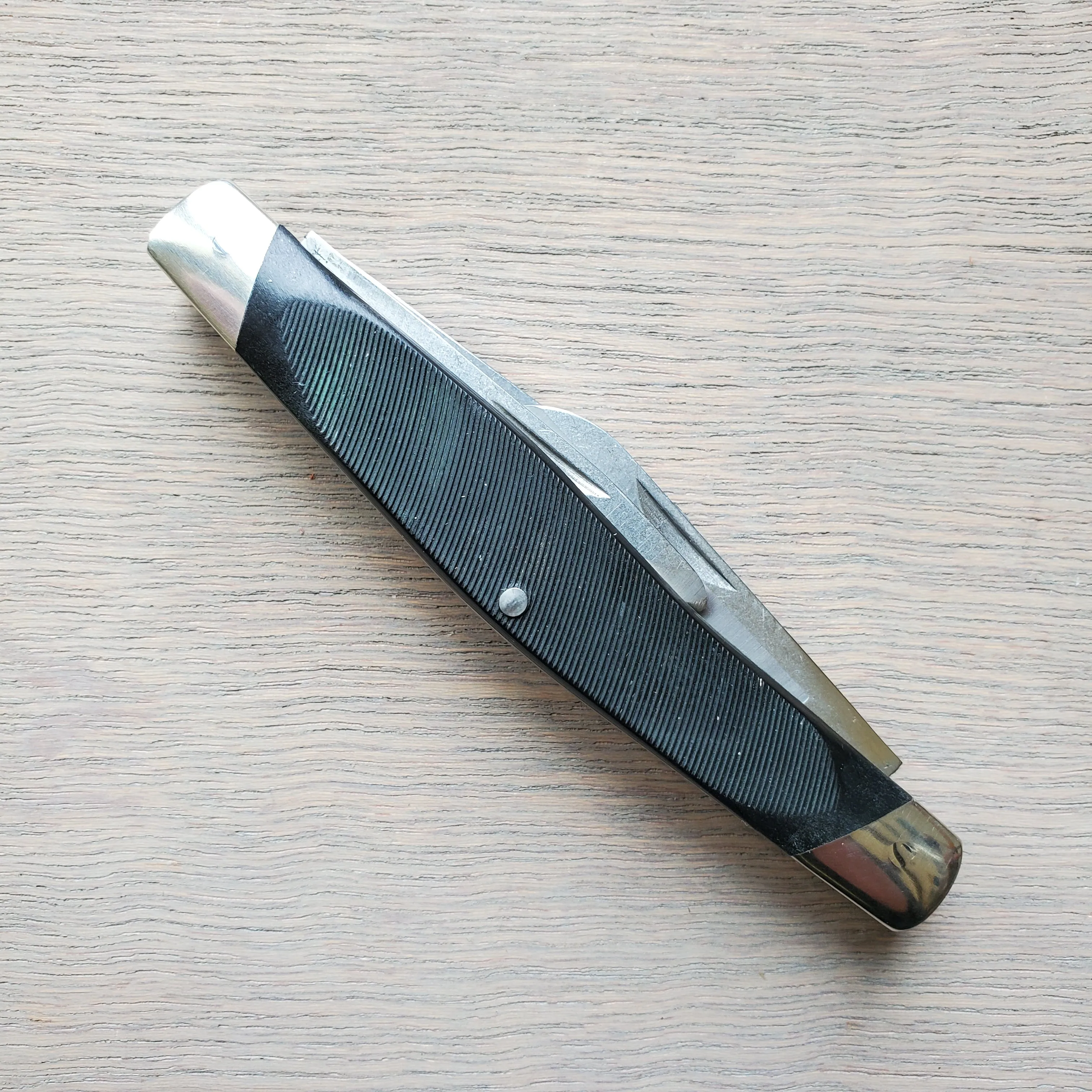 Buck 301 Stockman 3.8" Folding Knife Black Valox