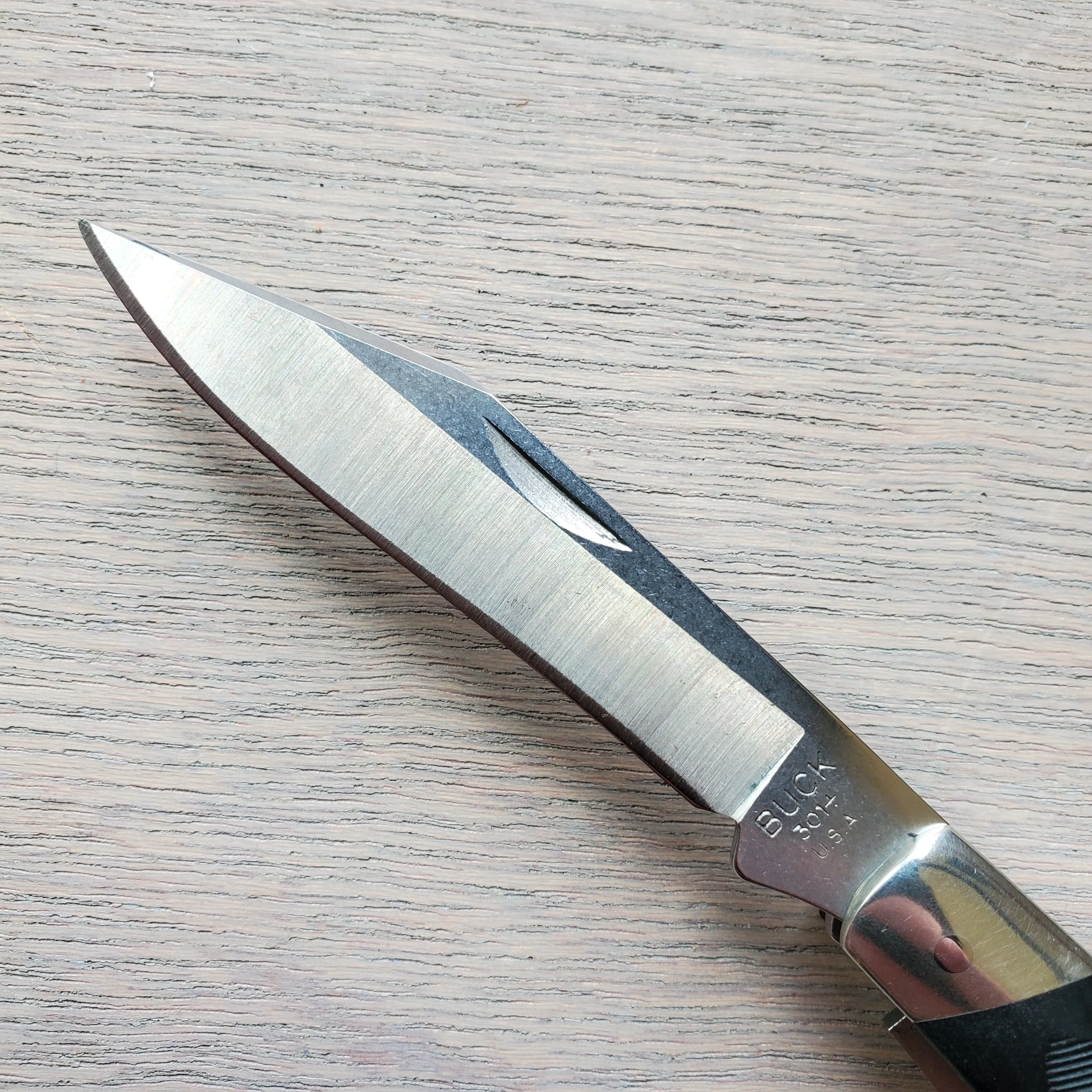 Buck 301 Stockman 3.8" Folding Knife Black Valox