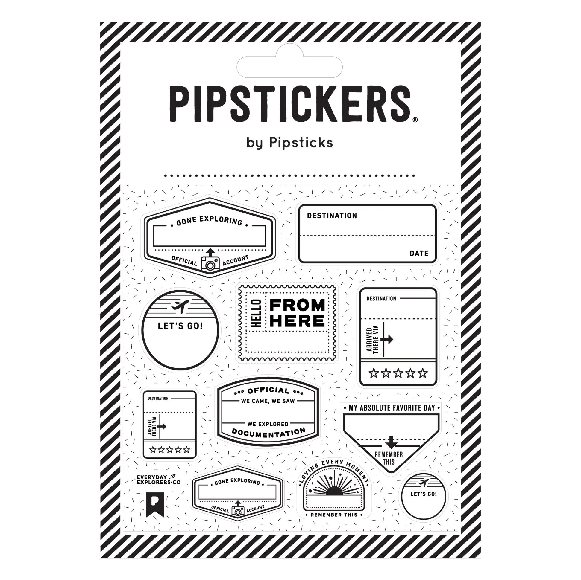 Color-in Destinations by Everyday Explorers