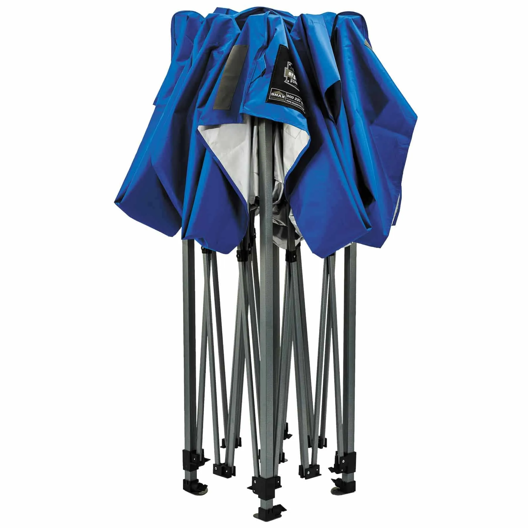 Ergodyne 12905-PALLET 6000 Pallet of 20 Blue Heavy-Duty Pop-Up Tent - 10ft x 10ft