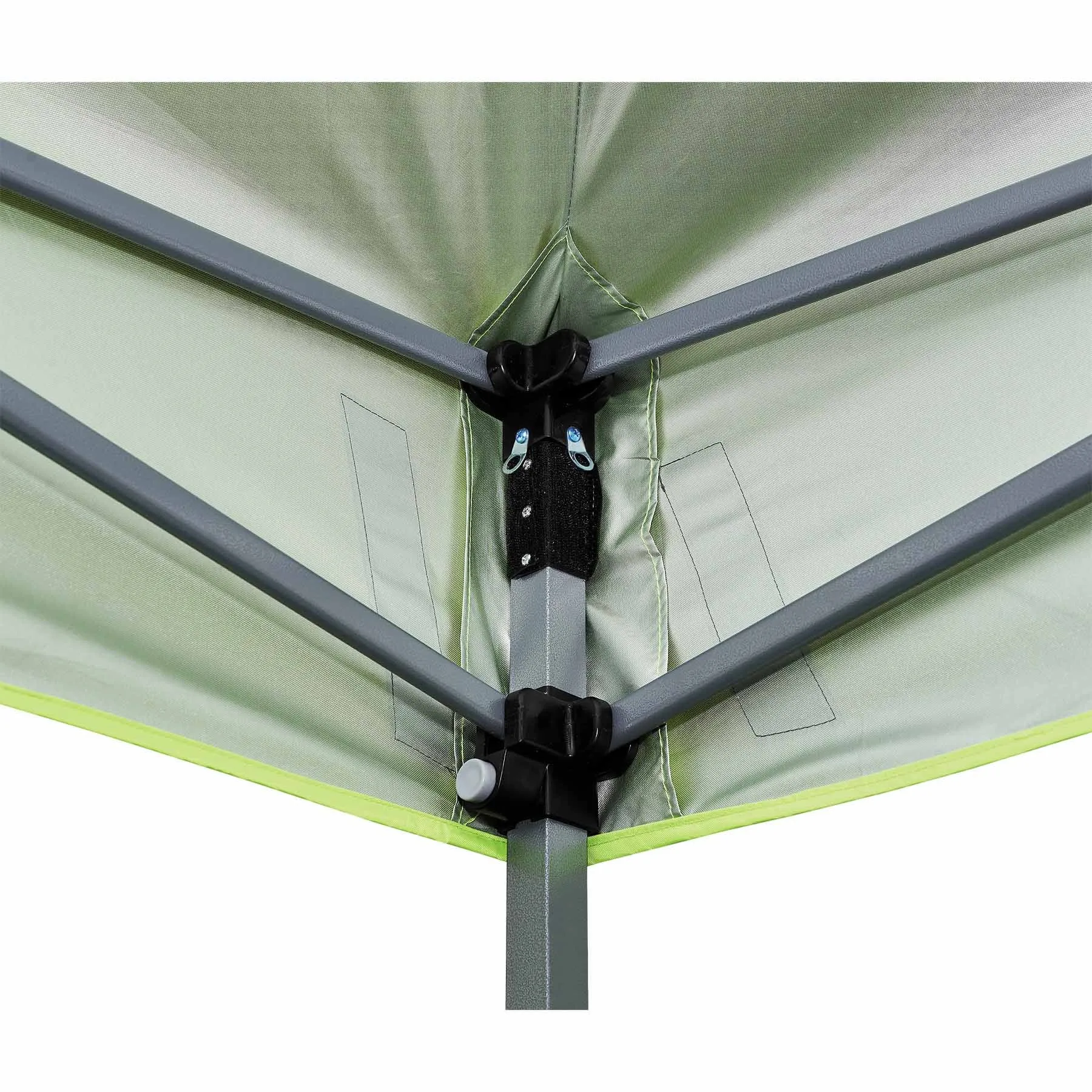 Ergodyne 12915 6015 Single Lime Heavy-Duty Pop-Up Tent - 10ft x 20ft