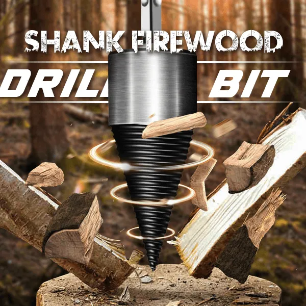 Fire Wood Log Splitter Wood Splitter Drill Portable Wood Cut Tool for Hand Drill Stick