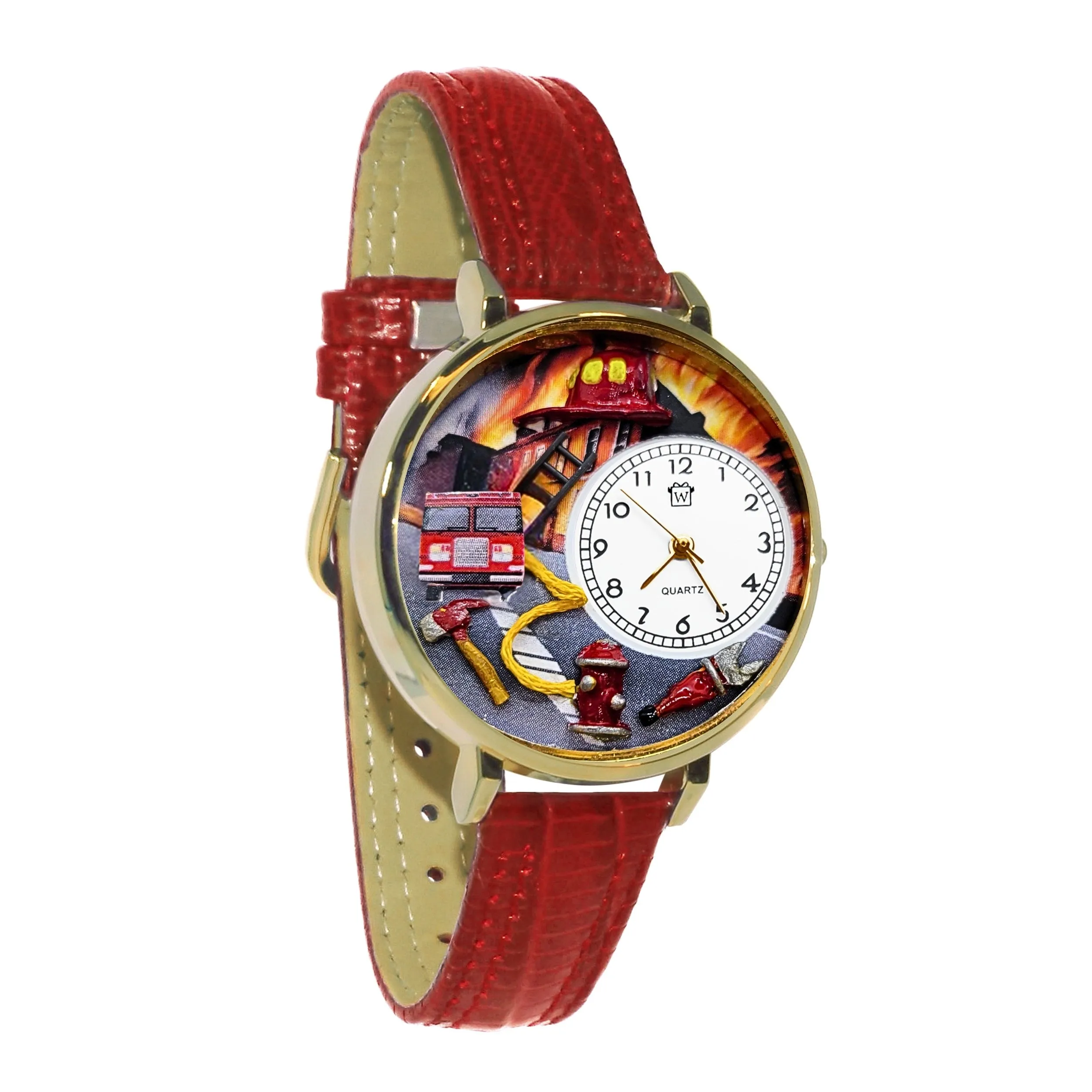 Firefighter 3D Watch Large Style