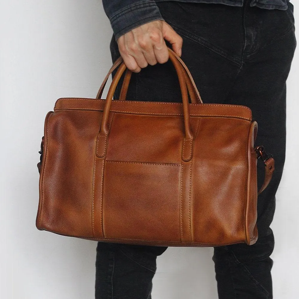 Full Grain Leather Duffel Bag, Women/Men Leather Weekender Bag, Leather Travel bag, Gym bag, Overnight Bag, Leather Anniversary Gift