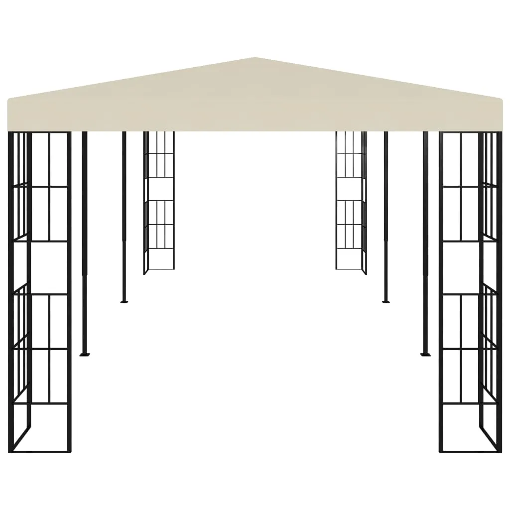 Gazebo 3x6 m Cream