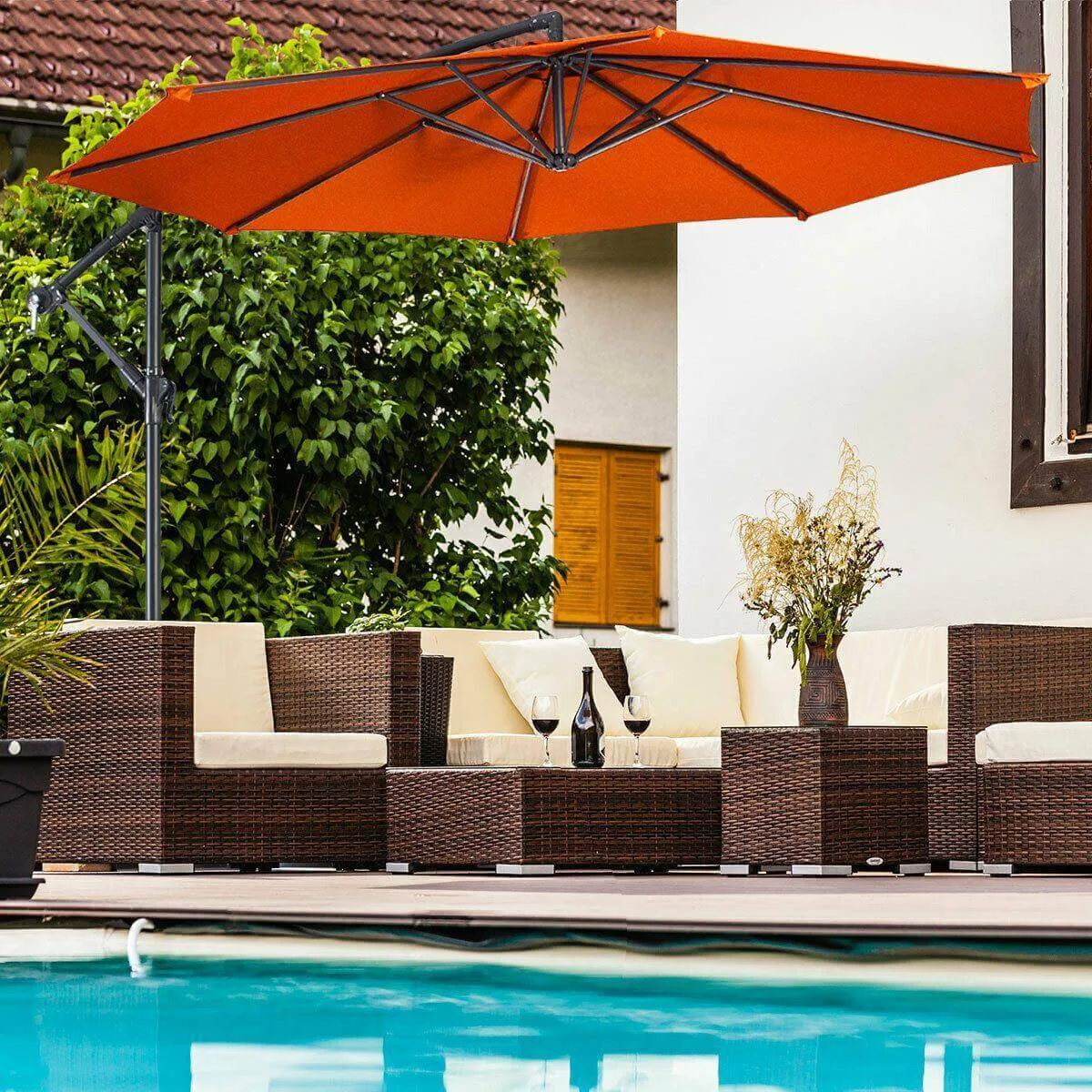Giant Anti-UV Outdoor Hanging Umbrella