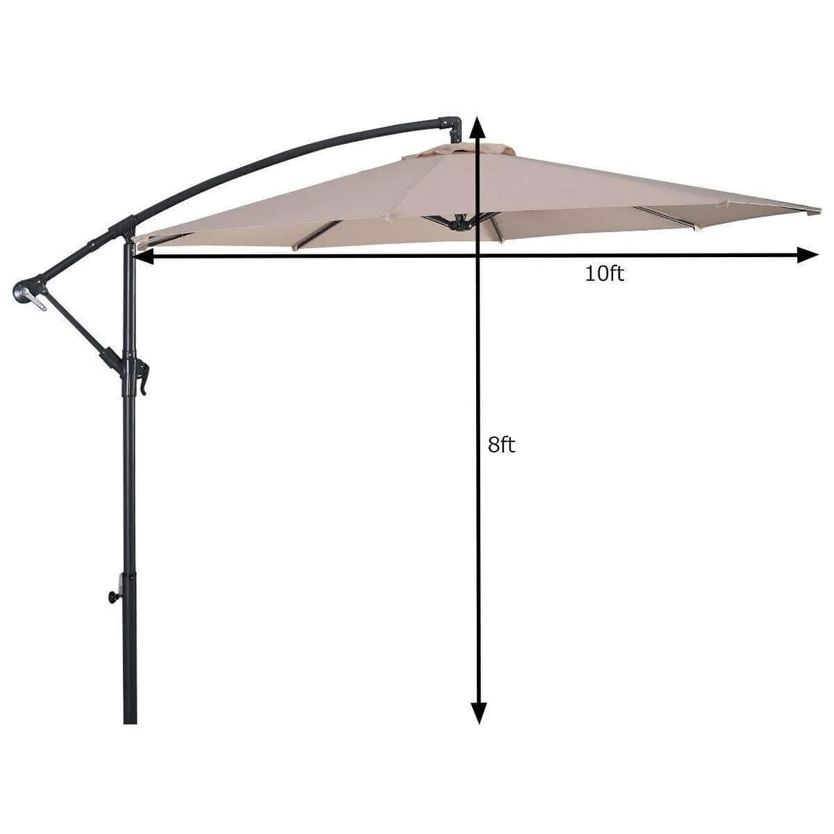 Giant Anti-UV Outdoor Hanging Umbrella