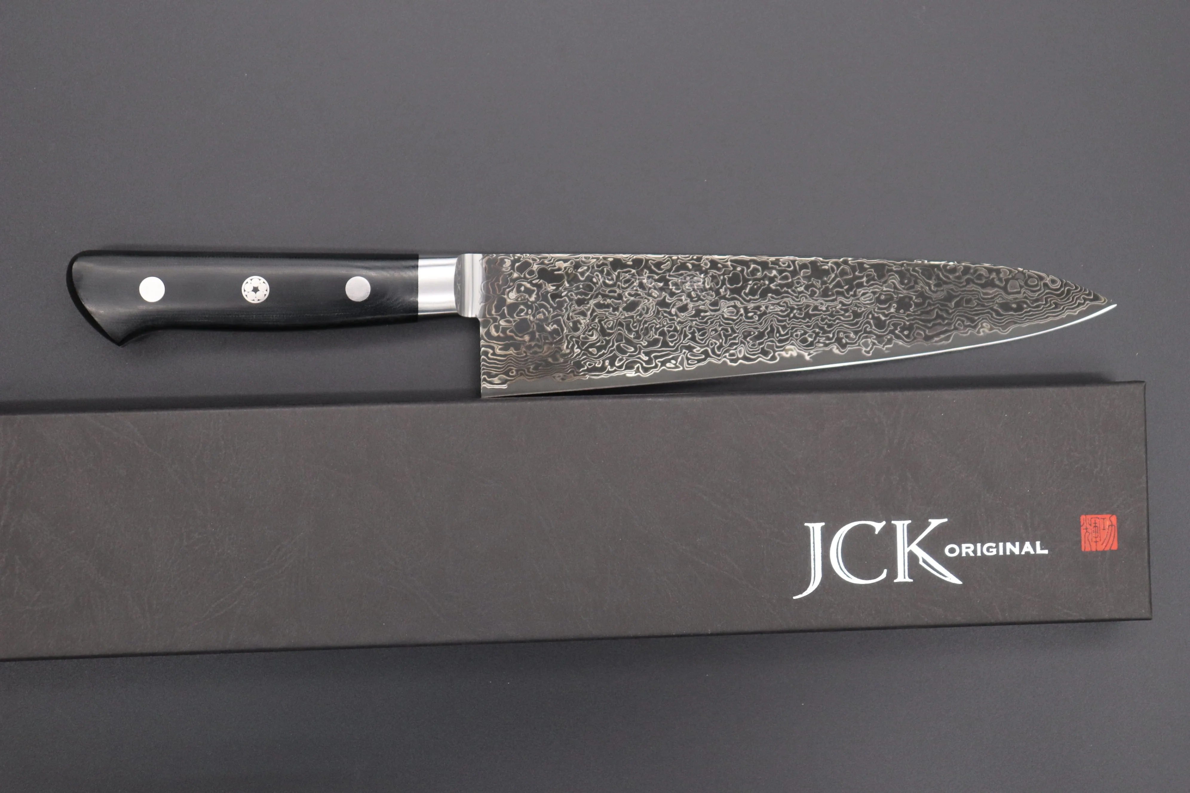 JCK Original Kagayaki Grand Canyon R-2 Damascus Series YU-3 Gyuto 210mm (8.2inch)