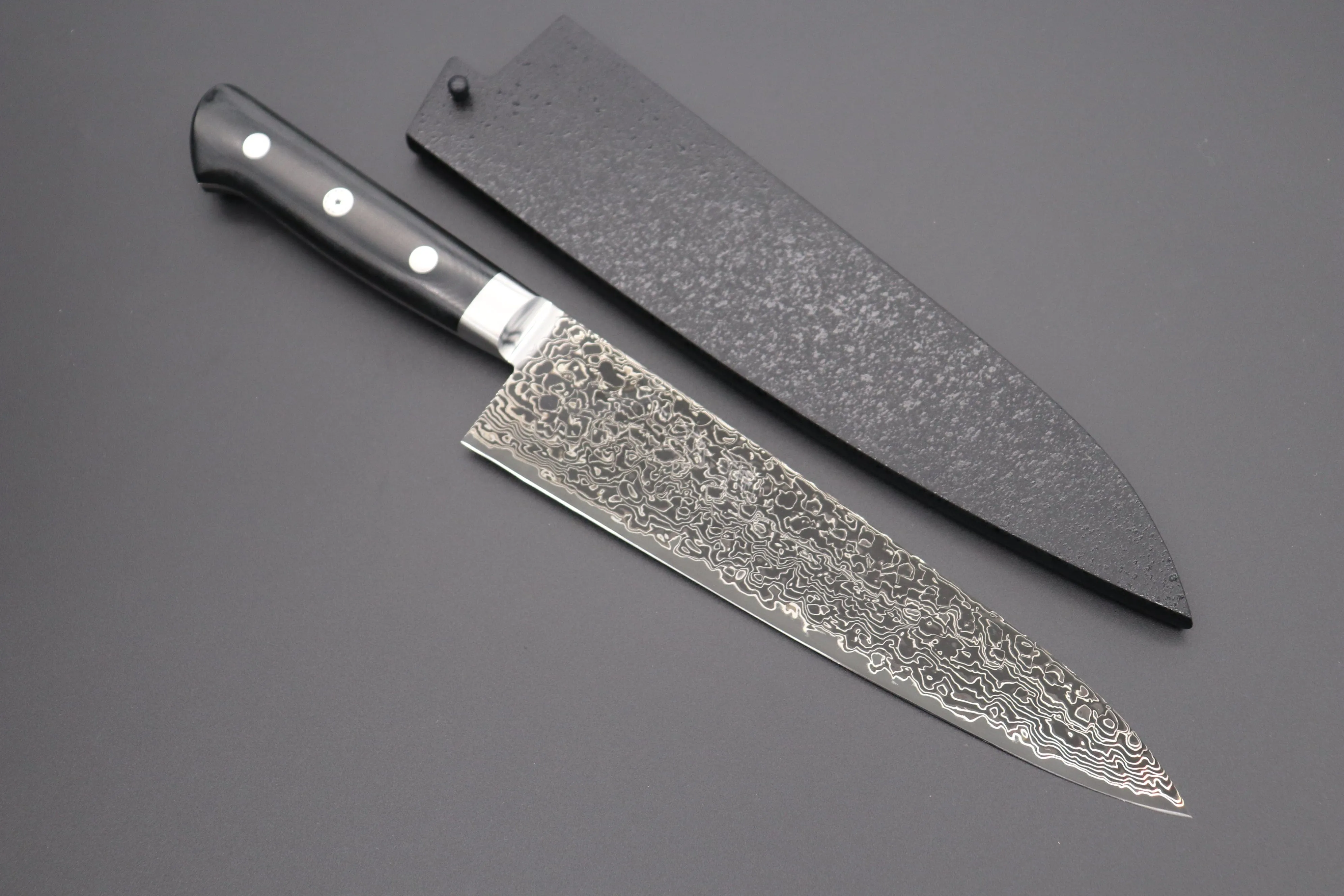 JCK Original Kagayaki Grand Canyon R-2 Damascus Series YU-3 Gyuto 210mm (8.2inch)