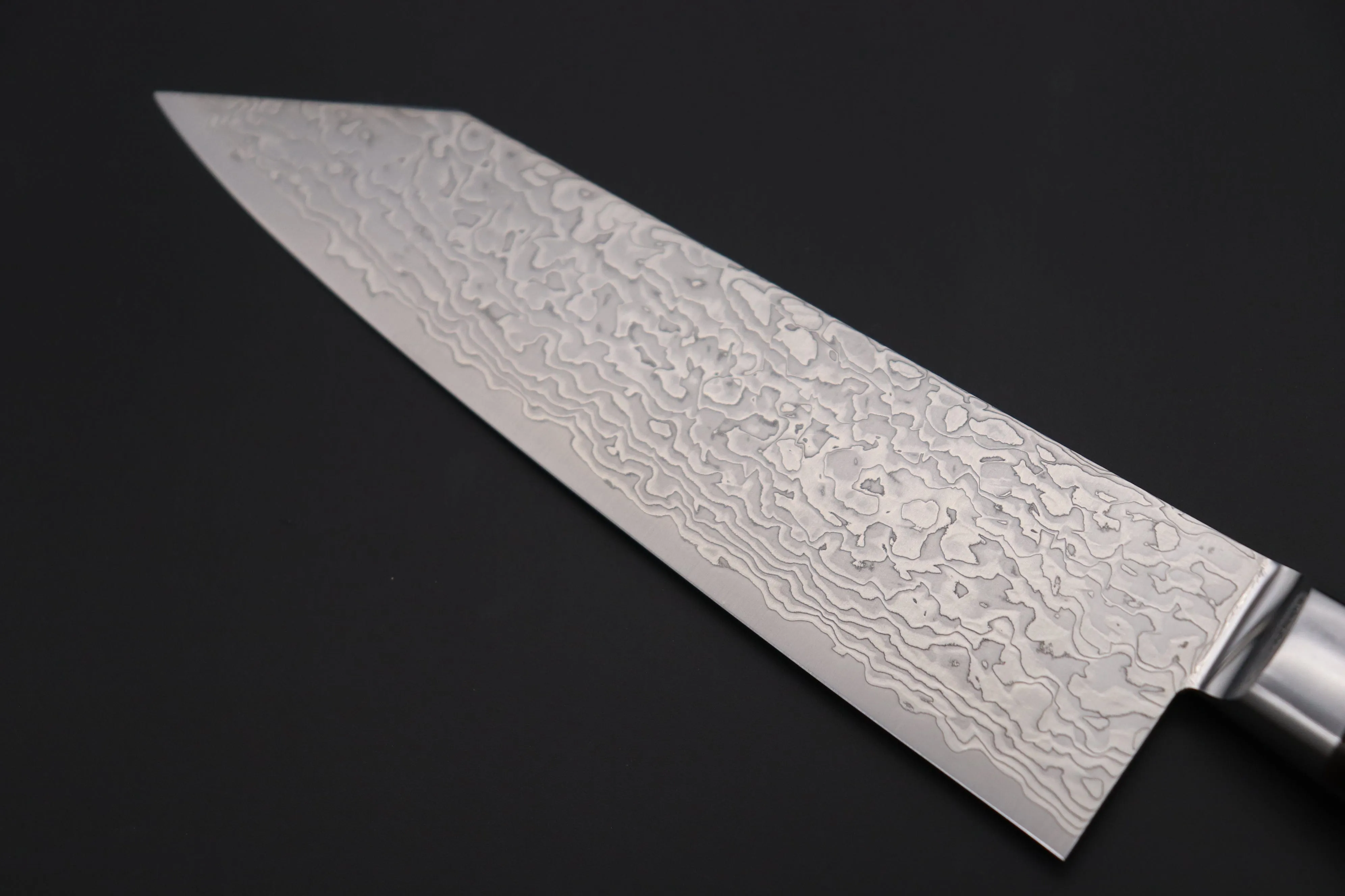 JCK Original Kagayaki Grand Canyon R-2 White & Silver Damascus Series GCYU-30 Bunka | Kiritsuke 175mm (6.8 Inch)