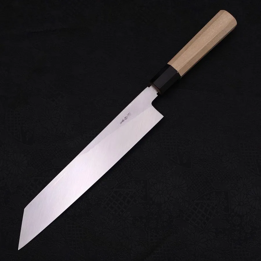 Kiritsuke White steel #2 Kasumi Buffalo Magnolia Handle 240mm