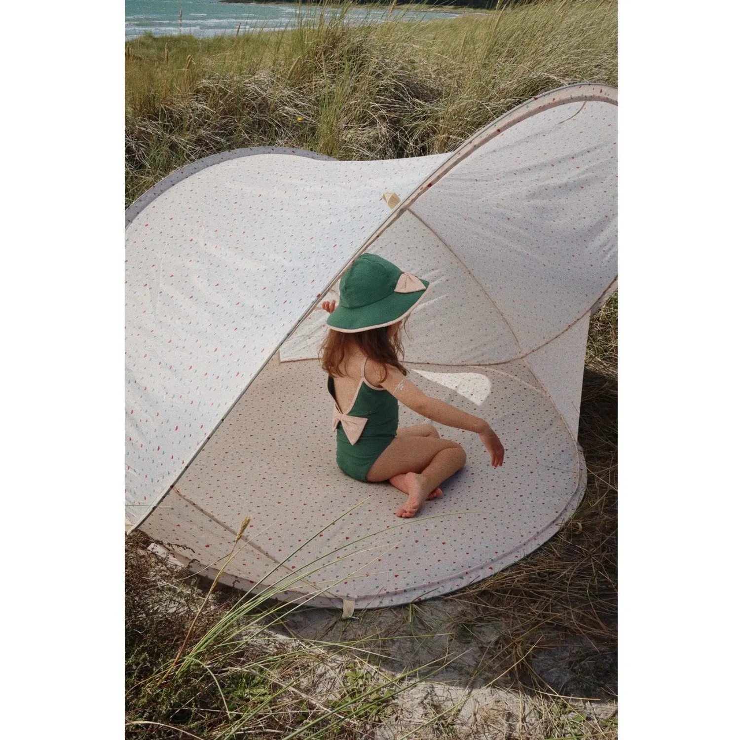 Konges Sløjd Beach Tent Pop Up Anti Uv 50  Multi Hearts
