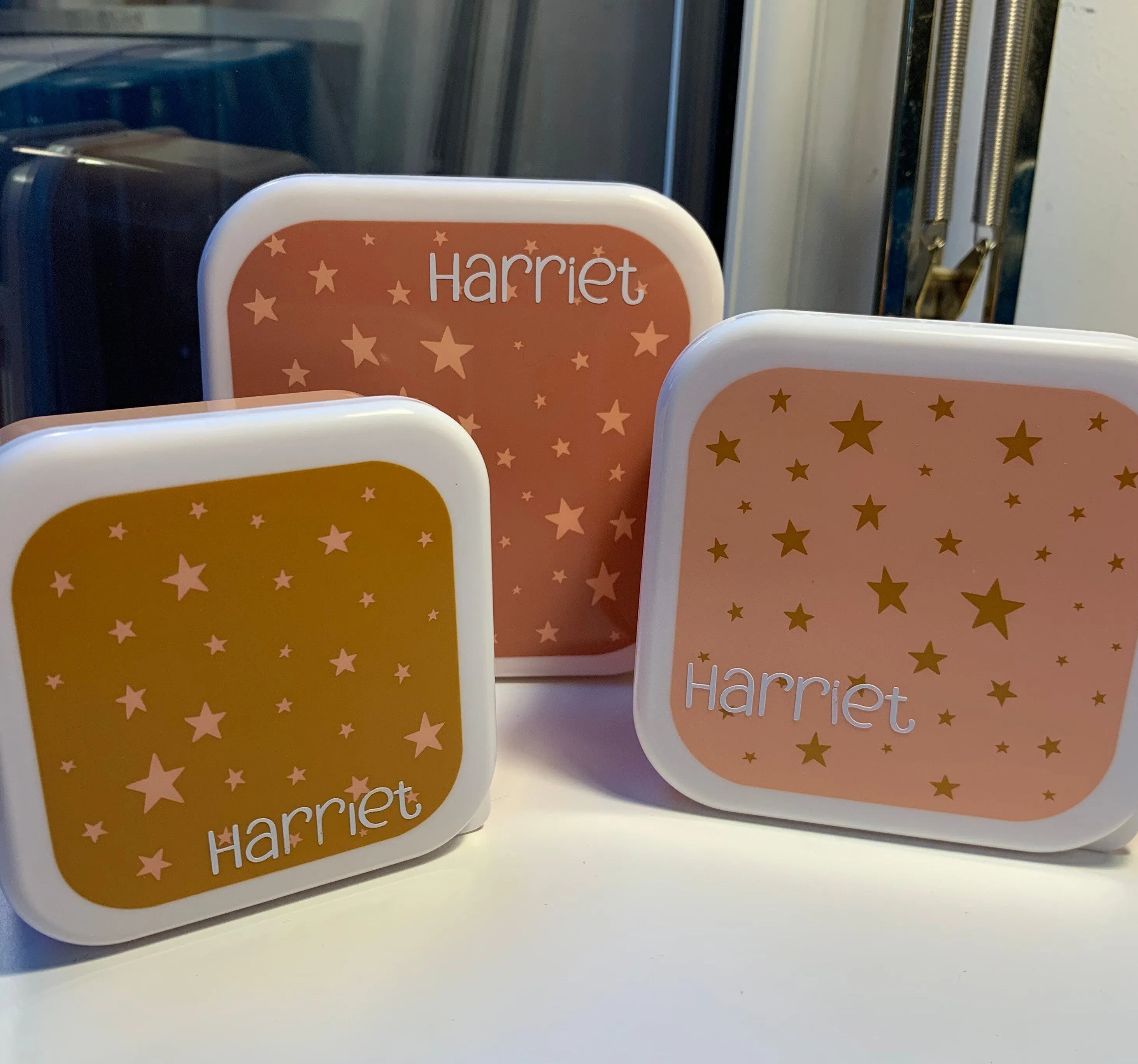 Little stars snack pots, personalised option