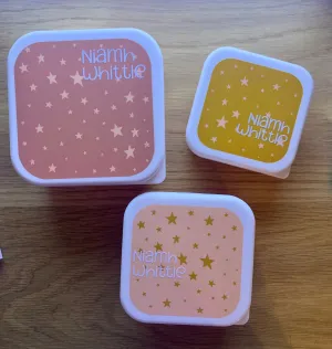 Little stars snack pots, personalised option