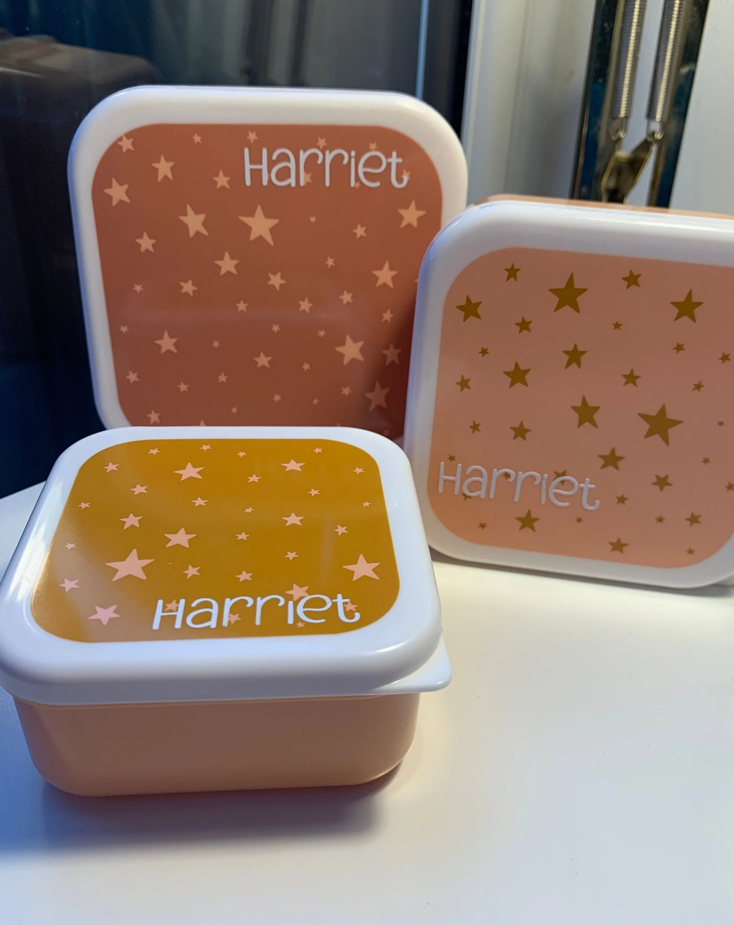 Little stars snack pots, personalised option