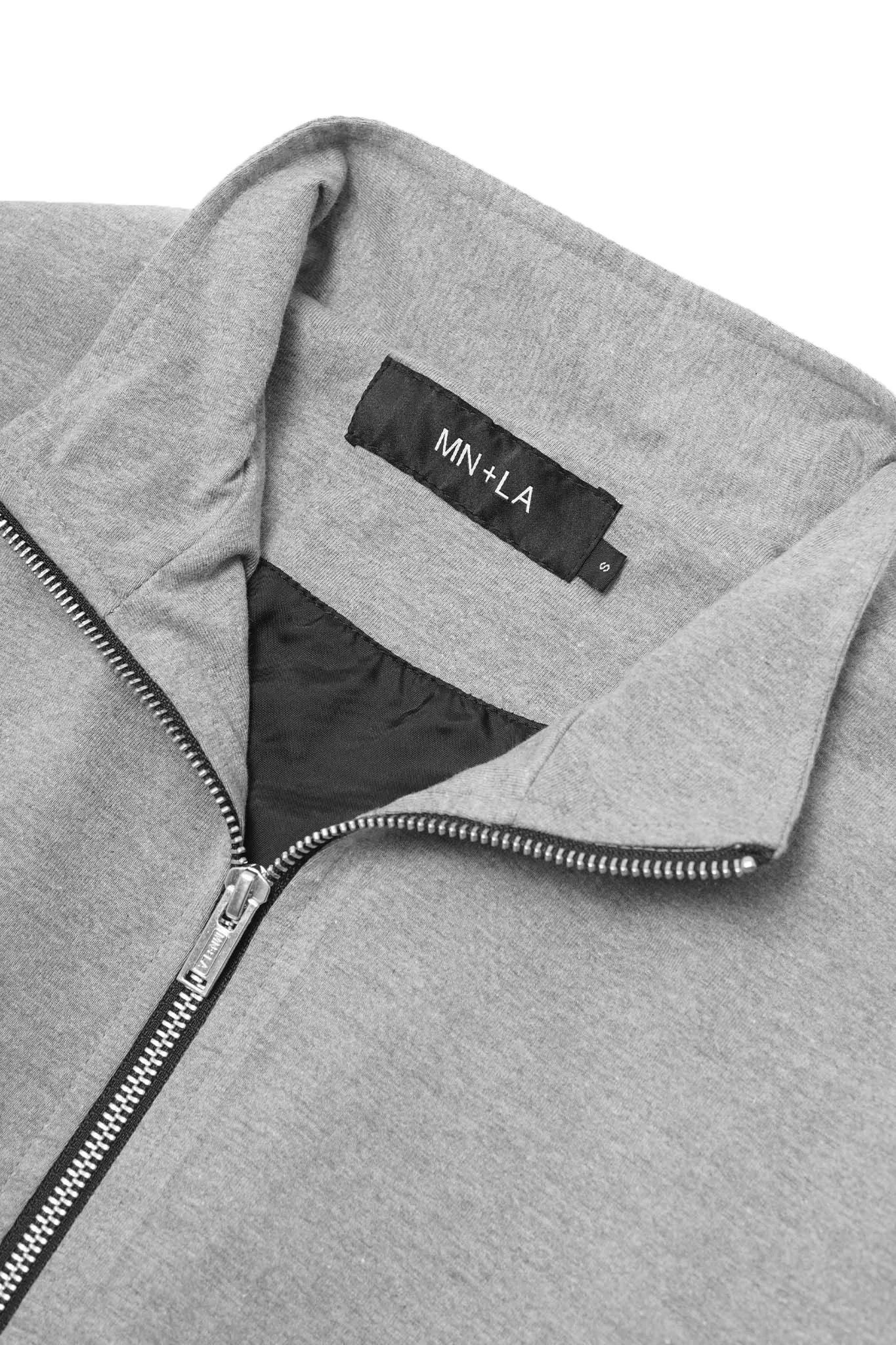 M  "WAGWAN" JACKET IN HEATHER GREY