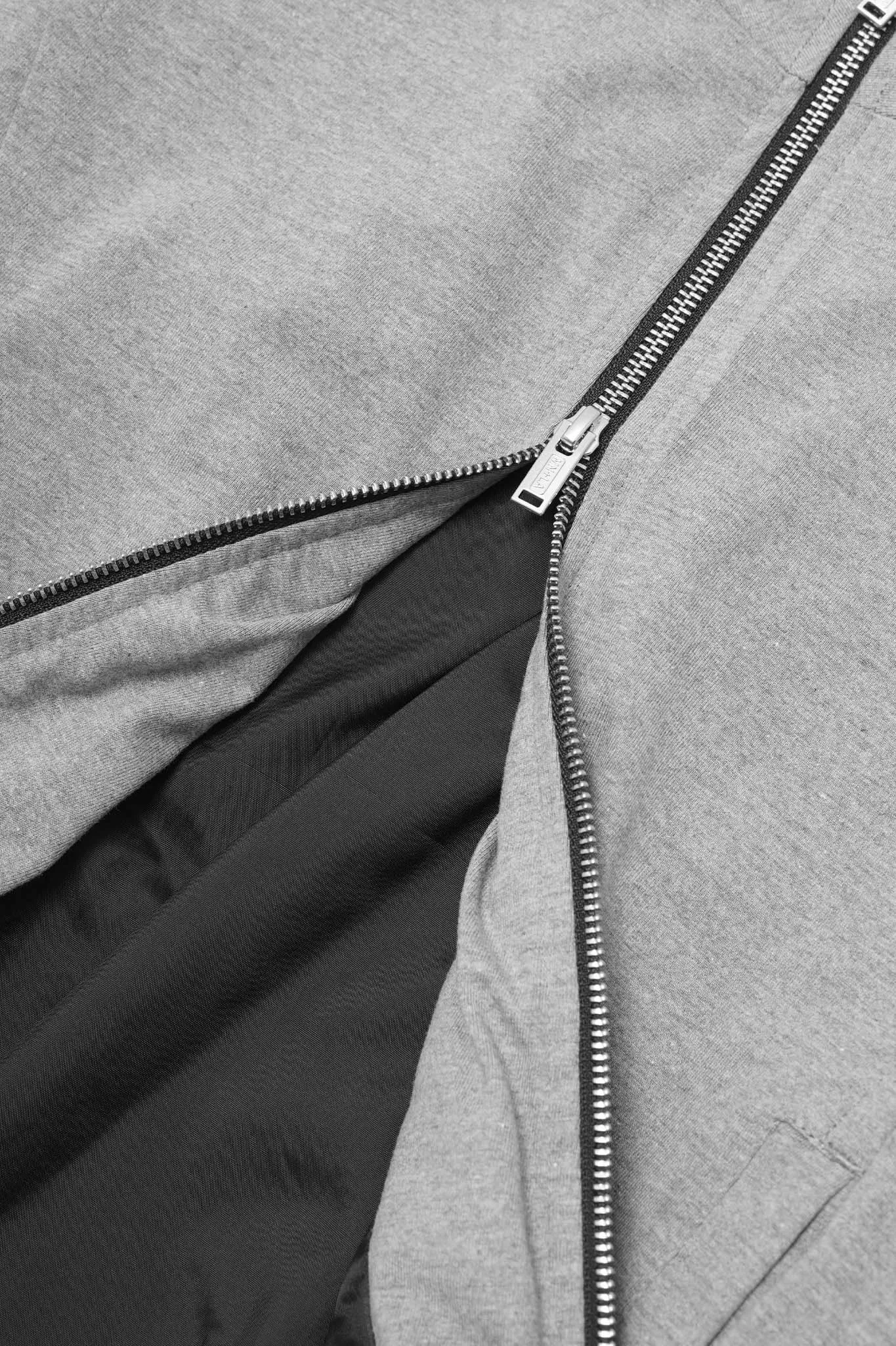 M  "WAGWAN" JACKET IN HEATHER GREY