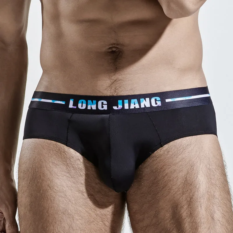 Mens Ice Silk Quick-drying Briefs