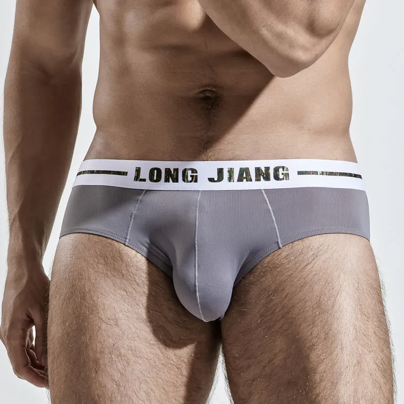 Mens Ice Silk Quick-drying Briefs