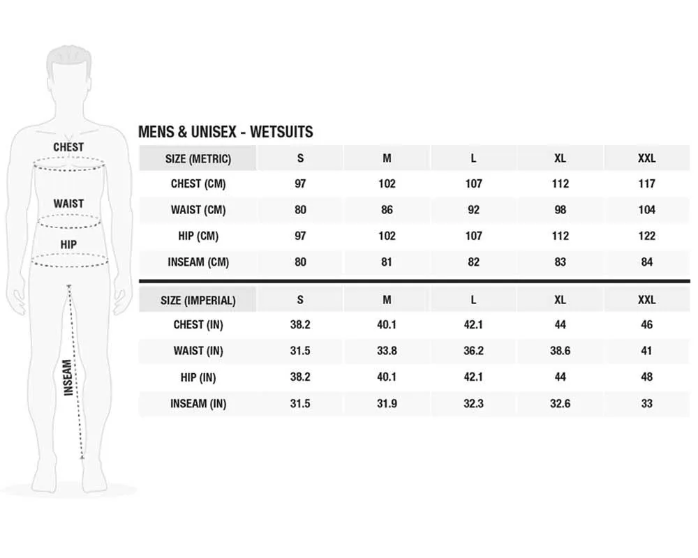 Mens Zhik Superwarm Sailing Wetsuit Package