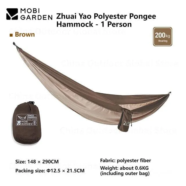 MOBI GARDEN Portable Hammock 1-2 Persons