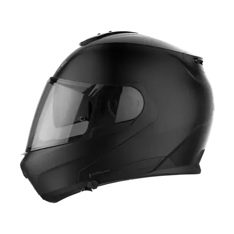 Nolan N100-6 Classic N-COM Flat Black Motorcycle Helmet