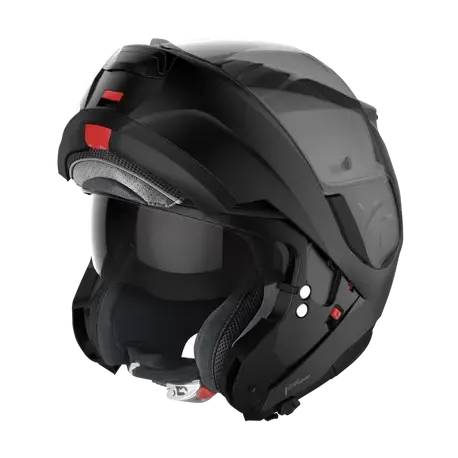 Nolan N100-6 Classic N-COM Flat Black Motorcycle Helmet