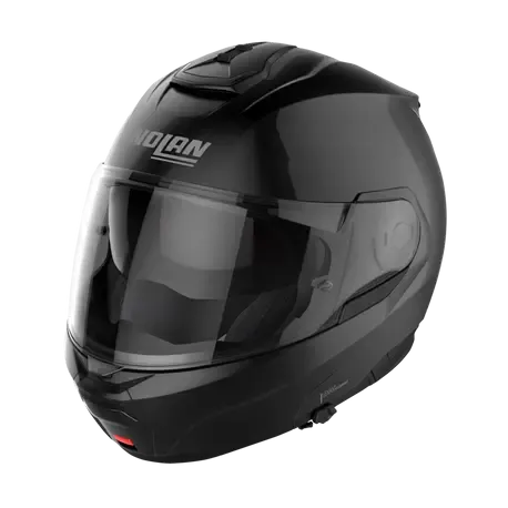 Nolan N100-6 Classic N-COM Gloss Black Motorcycle Helmet